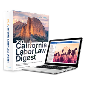 2024 CA Labor Law Digest (Prospective)